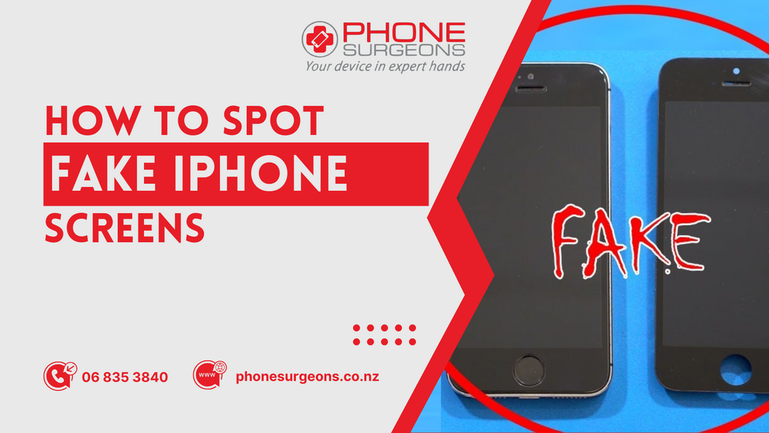 How to Spot Fake iPhone Screens