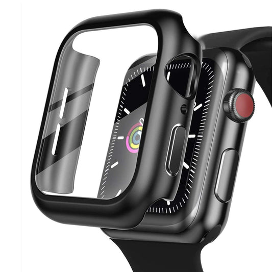 Apple Watch Tempered Glass + Bumper Case